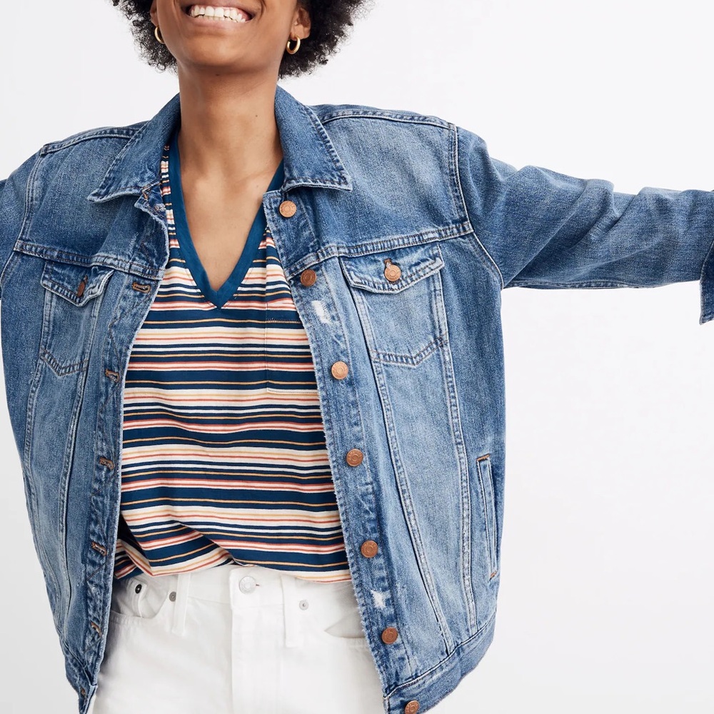 Madewell Blue Denim Jean Jacket